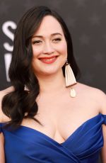 LILY GLADSTONE at 2024 Critics Choice Awards in Santa Monica 01/14/2024