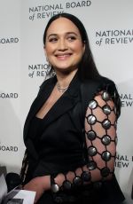 LILY GLADSTONE at 2024 National Board of Review Gala in New York 01/11/2024