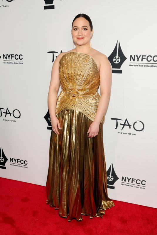 LILY GLADSTONE at 2024 New York Film Critics Circle Awards 01/03/2024