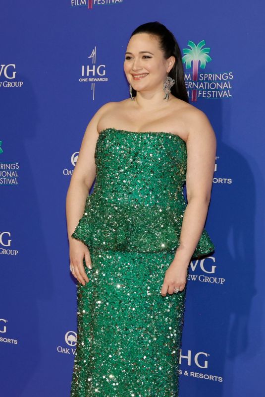 LILY GLADSTONE at 2024 Palm Springs International Film Festival Film Awards 01/04/2024