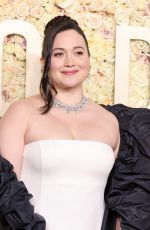 LILY GLADSTONE at 81st Annual Golden Globe Awards in Los Angeles 01/07/2024
