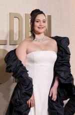 LILY GLADSTONE at 81st Annual Golden Globe Awards in Los Angeles 01/07/2024