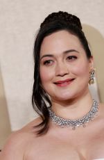 LILY GLADSTONE at 81st Annual Golden Globe Awards in Los Angeles 01/07/2024
