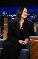LILY GLADSTONE at Tonight Show Starring Jimmy Fallon in New York 01/11/2024