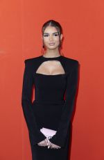 LINA BEN YOUSSEF at Elie Saab Haute Couture Spring/Summer 2024 Show at Paris Fashion Week 01/24/2024