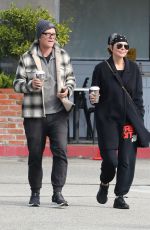 LISA RINNA and Harry Hamlin at Starbucks in Los Angeles 01/04/2024
