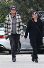 LISA RINNA and Harry Hamlin at Starbucks in Los Angeles 01/04/2024