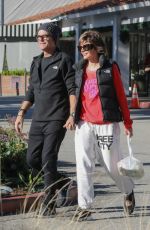 LISA RINNA on a Lunch Date with Harry Hamlin at Beverly Glen Deli in Los Angeles 01/01/2024