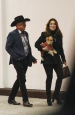 LISA VANDERPUMP and Ken Todd Leaves E Baldi in Beverly Hills 01/18/2024