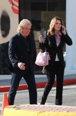 LISA VANDERPUMP and Ken Todd Out Shopping in Los Angeles 01/16/2024