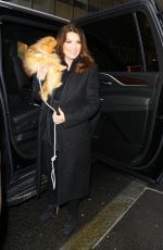LISA VANDERPUMP Leaves NBC Studios in New York 01/25/2024