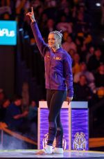 LIVVY DUNNE at Kentucky v LSU Gymnastics Meet in Baton Rouge 01/19/2024
