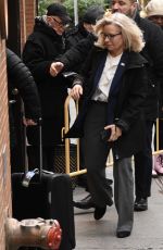 LIZ CHENEY Arrives at ABC Studios in New York 10/10/2024
