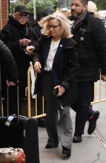 LIZ CHENEY Arrives at ABC Studios in New York 10/10/2024