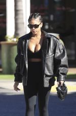 LORI HARVEY Out for Smoothie at Jayde