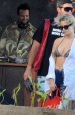 LOTTIE MOSS Out in a Restaurant After Night at Zamma Tulum Party 01/14/2024
