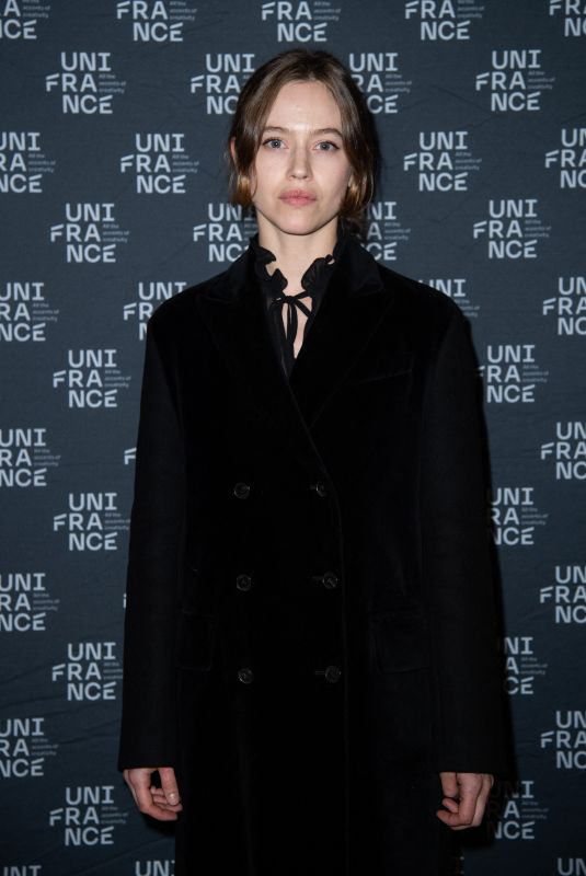 LOU DE LAAGE at French Cinema Award 2024 Photocall in Paris 01/18/2024