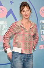 LOUISE BOURGOIN at Nous Les Leroy Screening at 27th Alpe d Huez Film Festival 01/16/2024