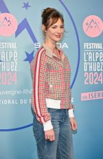 LOUISE BOURGOIN at Nous Les Leroy Screening at 27th Alpe d Huez Film Festival 01/16/2024