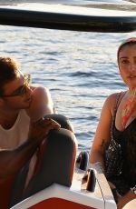 LOURDES LEON Out for a New Year