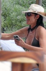 LUANN DE LESSEPS in Bikini at a Beach in Tulum 01/11/2024