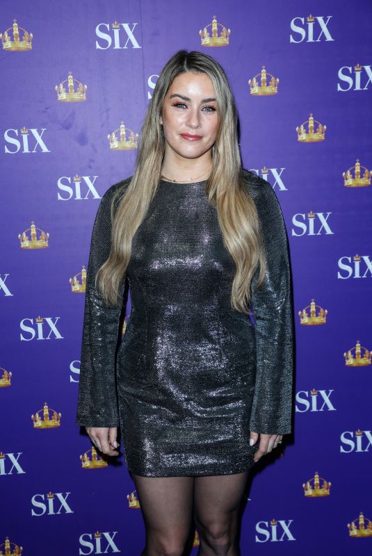 LUCIE JONES at Six The Musical Gala Night at Vaudeville Theatre in London 01/23/2024
