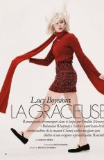 LUCY BOYNTON in Elle Magazine, January 2024