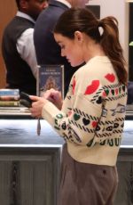 LUCY HALE at a Restaurant in New York 01/16/2024