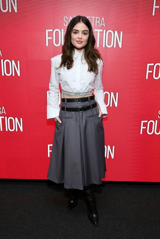 LUCY HALE at SAG-AFTRA Foundation Conversations Which Brings Me To You in New York 01/16/2024