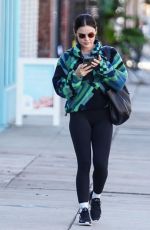 LUCY HALE Out and About in Los Angeles 01/23/2024