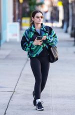 LUCY HALE Out and About in Los Angeles 01/23/2024