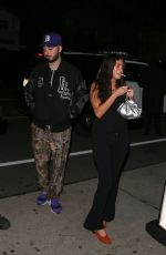 LUNA BLAISE Arrives at SHOREbar for a Music Records Party in Sant Monica 01/26/2024