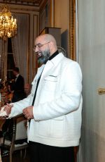 LYNA KHOUDRI at Casablanca Intimate Dinner in Paris 01/20/2024