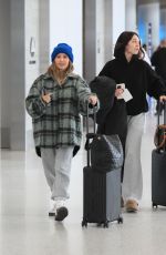 MADDIE ZIEGLER at LAX Airport in Los Angeles 01/19/2024