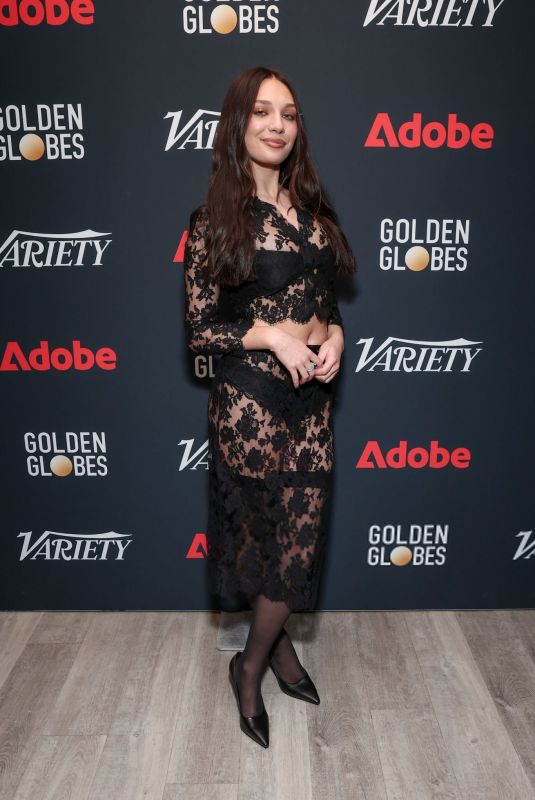 MADDIE ZIEGLER at Variety and Golden Globes Party at Sundance Film Festival in Park City 01/19/2024