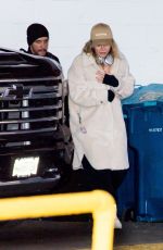 MADELYN CLINE and Pete Davidson Leaves a Comedy Show in Philadelphia 01/28/2024