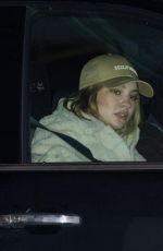 MADELYN CLINE and Pete Davidson Leaves a Comedy Show in Philadelphia 01/28/2024