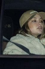 MADELYN CLINE and Pete Davidson Leaves a Comedy Show in Philadelphia 01/28/2024