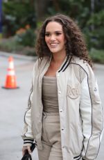 MADISN PETTIS Arrives at Los Angeles Lakers vs Dallas Mavericks Game in Los Angeles 01/17/2024