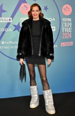 MAEVA COUCKE at 14 Jours Pour Aller Mieux Screening at 27th Alpe d Huez Film Festival 01/19/2024