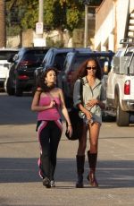 MALIA OBAMA at a Park with Friends in Los Angeles 01/29/2024