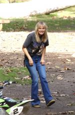 MALIN AKERMAN Out at Griffith Park in Los Angeles 01/06/2024
