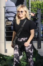 MALIN AKERMAN Out for Lunch with Family in Los Angeles 01/26/2024