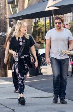 MALIN AKERMAN Out for Lunch with Family in Los Angeles 01/26/2024