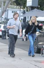 MALIN AKERMAN Out for Lunch with Her Family in Los Feliz 01/03/2024