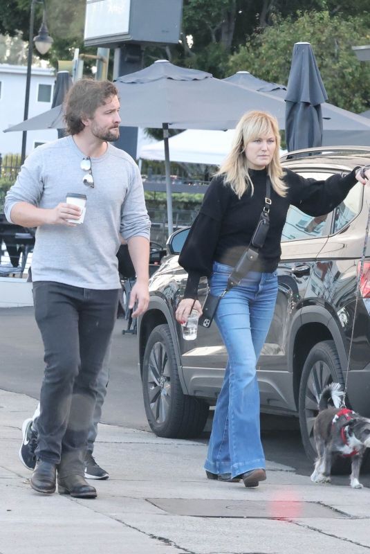 MALIN AKERMAN Out for Lunch with Her Family in Los Feliz 01/03/2024