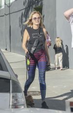 MALIN AKERMAN Out with a Friend in Los Angeles 01/30/2024
