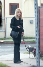 MALIN AKERMAN Out with Her Dog in Los Angeles 01/20/2024