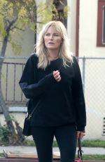 MALIN AKERMAN Out with Her Dog in Los Angeles 01/20/2024