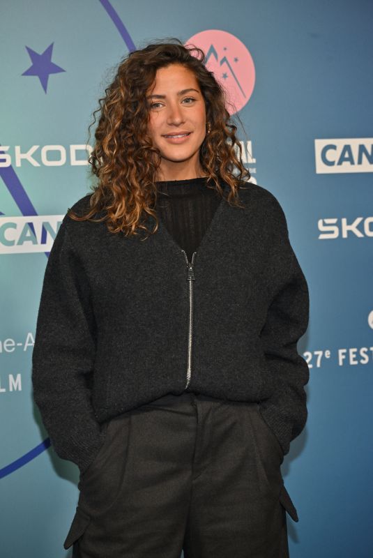 MANON AZEM at 27th Alpe d Huez Film Festival Closing Ceremony 01/20/2024